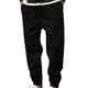 thumbnail image 1 of Pantalones largos de moda para hombre, con cordón, cintura elástica, color sólido, informales, largos, para hombre, 1 of 6