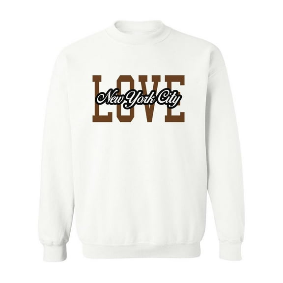 Ny Love Sweatshirt Men -Image by Shutterstock, Male Large