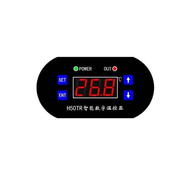 H50TR TERMOSTAT TOCKSCREEN MONITOR Controlador de temperatura Termostatos de control remoto de alta temperatura para el interruptor de WiFi del hogar Tipo 3 Inevent HA012279-03B