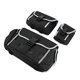 thumbnail image 2 of Organizador de asiento delantero de coche, bolsa organizadora de bolsa de almacenamiento de 3 piezas, bolsillos múltiples de lona para almacenar herramientas, portátil para vehículo Universal, 2 of 5