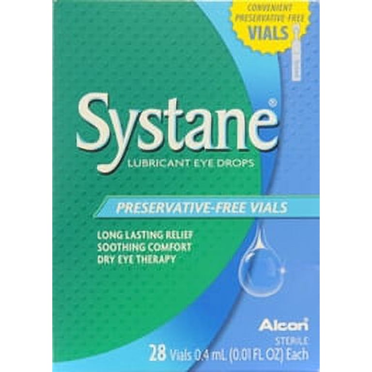 Systane Lubricating Dry Eye Relief Eye Drops for Daily Use, 28 Vials HSA/FSA Eligible - Walmart.com Systane Lubricating Dry Eye Relief Eye Drops for Daily Use, 28 Vials HSA/FSA Eligible - Walmart.com