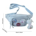 thumbnail image 4 of ITA Bag Fanny Pack Lindo Crossbody Bags para Mujeres () Green, 4 of 4
