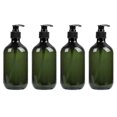 thumbnail image 1 of 2025 4Pcs 1Set 500ML Press Type Convenient Cosmetic Bottles for Travel (Green), 1 of 3