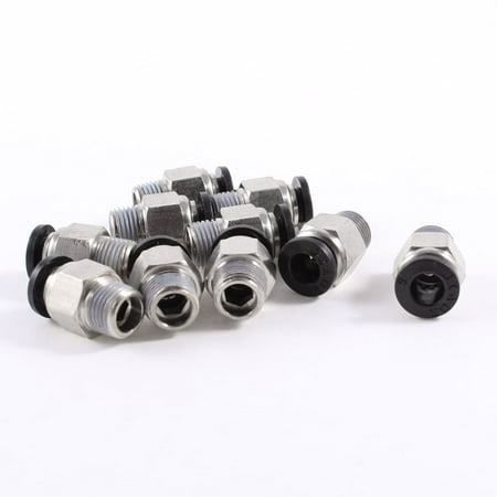 - Unique Bargains 10 x Straight Through Quick Union Pneumatic Fitting 6mm x 1/8