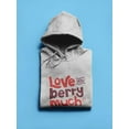thumbnail image 3 of Love You Berry Much! Hoodie Men -Smartprints Designs, Male XX-Large, 3 of 4