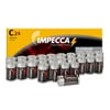 Impecca 1.5 Volt All Purpose Alkaline C Batteries- Platinum Series (24 Pack)