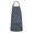 Black Leopard Pattern, variant on Black Leopard Pattern Apron-Garden Aprons for Women with Pockets-Cotton Linen Waterproof Kitchen Cooking Gardening Aprons Adjustable for Kitchen,Cooking,BBQ and Salon 33x27 Inch