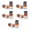 T, variant on 10Pcs Golfing Club Ferrules Golfing Iron Ferrules Fit 0.35Inch 0.37Inch Tapered and Parallel Shafts