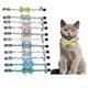 thumbnail image 1 of Xihbxyly Collar para Mascotas, Pajarita Extraíble, Diseño Cómodo y Seguro, Forro de Gamuza Suave, Hebilla Ajustable, Elegante para Gatos, Perfecto para Jugar, Tamaño 28 X 1,0 Cm, Incluye 1 Collar., 1 of 7