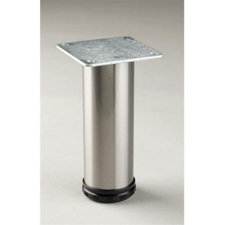HD PMI552 20 ST Como Adjustable Cabinet Legs Brushed Steel 8 to 9 in