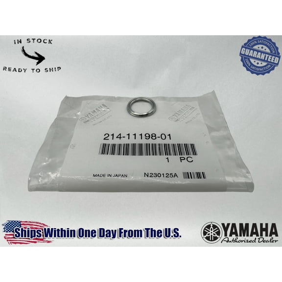 Yamaha Genuine OEM Authentic Gasket 214-11198-01-00
