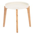 thumbnail image 5 of SAFAVIEH Charlen Outdoor Patio Round Side Table, Natural/Beige, 5 of 7
