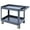 Gray, variant on Telyswee Heavy Duty 2 Shelf 500lb. Rolling Utility Cart 36"x24" Multipurpose Service Cart