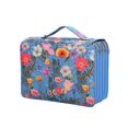 thumbnail image 4 of Estuche organizador de lápices de colores Yashi 250 ranuras cremallera 5 capas azul, 4 of 5