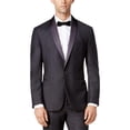 thumbnail image 1 of Ryan Seacrest - Chaqueta de franela con un botón para hombre, gris, 38 Regular, 1 of 1