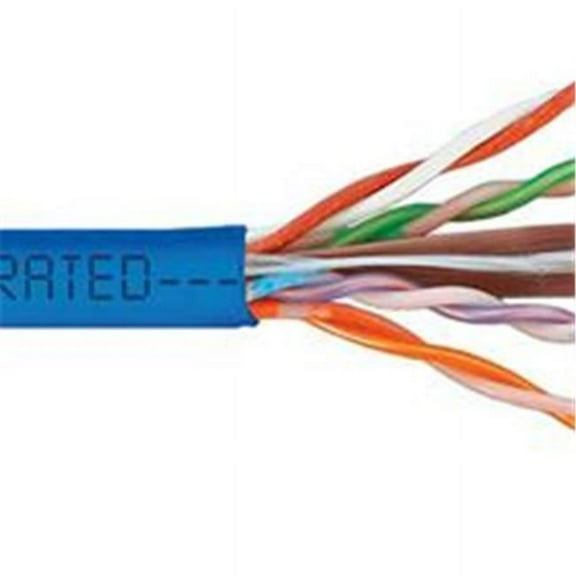ICC CAT 6- 500 UTP SLD CBL- 23G- 4P- CMP- Blue - 1000 ft Category 6 Network Cable for Network Device (ICCABP6VBL)