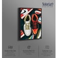 thumbnail image 2 of Colorful Sneaker Collection Canvas Print Retro Wall Decor by Notoriart, Black Frame, 36 x 54, 2 of 5