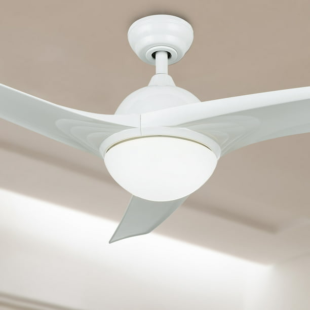 Ceiling Fan W Led Light 52 White, What Color Ceiling Fan To Choose