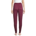 thumbnail image 3 of Secret Treasures Women's and Women's Plus Size Hacci Knit Pajama Jogger Pants, 3 of 5