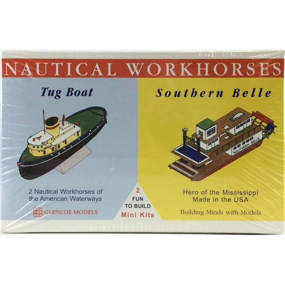 Nautical Workhorses - Tug Boat (1/100 Scale) & Southern Belle (1/400 Scale) New