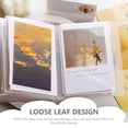 thumbnail image 3 of Sticker Binder Pocket Album Postcard Photo Jewelry Organizer Travel Case Binders for Cards Refill 2 Pcs, 3 of 6