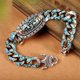 thumbnail image 5 of Pulsera De Cuentas Dzi De Nueve Ojos Con Mantra Turquesa De Seis Caracteres, Pulsera De La Suerte Giratoria, Adecuada Para Cualquier Persona, 5 of 5