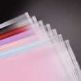 thumbnail image 2 of Nvzi gifts, flowers, gift box packaging paper, double-line waterproof matte semi transparent gradient packaging paper (lotus root pink color), 2 of 5