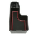 thumbnail image 3 of Auto Center Console Organizer ABS Matte Finish Armrest Storage Box Replacement for Raize 2019+Red Pad Edge, 3 of 7