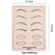 thumbnail image 2 of Práctica de la piel del tatuaje-10 Uds. Almohadillas de silicona de doble cara para la práctica del tatuaje en blanco para la piel de la práctica del Microblading Jormftte CPB-US-HPP134-4, 2 of 5