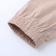 thumbnail image 3 of Pantalones deportivos informales de mujer de cintura alta y color liso con bolsillo - Leggings cortos, cintura elástica, para todas las estaciones - S-XXL, 3 of 7