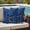 Blue, variant on Pack of 2 Outdoor Pillow Covers 24x24 Inch Waterproof Blue Butterfly Throw Pillow Covers,Decorative Couch Pillow Shams Protectors Farmhouse Modern Nature Animals Art Patio Pillowcases Cushion Covers