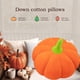 thumbnail image 5 of Cojín con forma de calabaza | Suave mezcla de poliéster y elastano | Cojín decorativo para sofá, sala de estar y ventana | Regalo de Halloween para decorar el hogar, 5 of 6