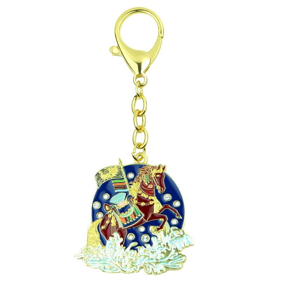 Feng Shui Magical Windhorse Keychain Talisman