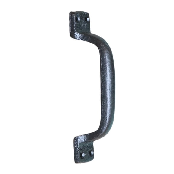 Ghaipop 1pc VintageStyle Black Cast Iron Door Handle Rustic Barn Wood Door Window Pull for Country Yard Decor