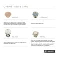 thumbnail image 3 of Liberty Rustique Knob, Available in Multiple Colors and Sizes, 3 of 3
