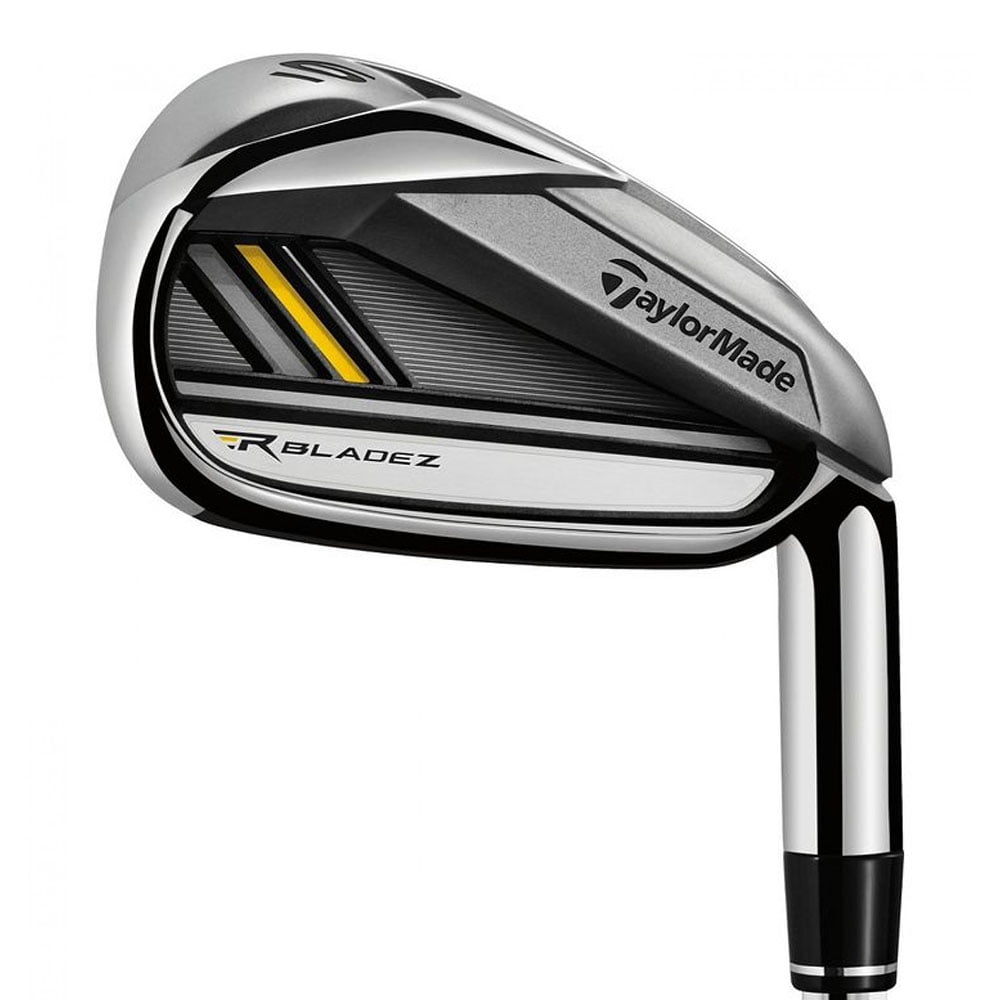 Taylormade Rocketbladez 2.0 Golf Iron Set (4PW, Yellow, Steel Shaft