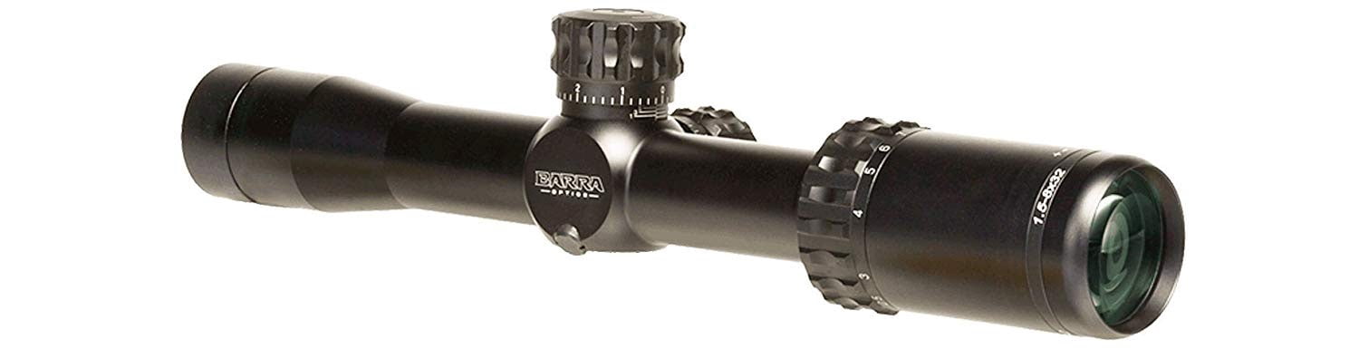 Barra FT 1.5-8x32 Duplex Crosshair Reticle Rifle Scope