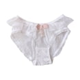 thumbnail image 2 of Puntoco Ropa interior breve para mujer, ropa interior transparente de malla sexy para damas, ropa interior de princesas voladoras para niñas, 2 of 3