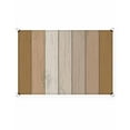 thumbnail image 2 of Sun Shade Sail 12x16Ft Retro Farmhouse Gray and Brown Ombre Wood Grain Uv Block Sunshade Canopy Outdoor Shade Cover Rectangle Shade Cloth For Patio Garden Yard Deck Pergola, 2 of 6