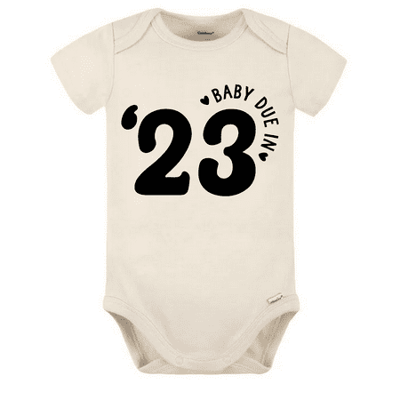 

Baby Due in 23 Onesie® Gender Reveal New Years Pregnancy Reveal 2023