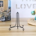 thumbnail image 3 of Versatile Picture & Art Display Elegant 4-Inch Black Iron Frame Stand, 3 of 7