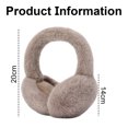 thumbnail image 2 of Cache-oreilles Pliables pour Femmes Temps Froid Cache-Oreilles Chauds d'Hiver Bandeau Mignon Chauffe-Oreilles Ample, 2 of 5