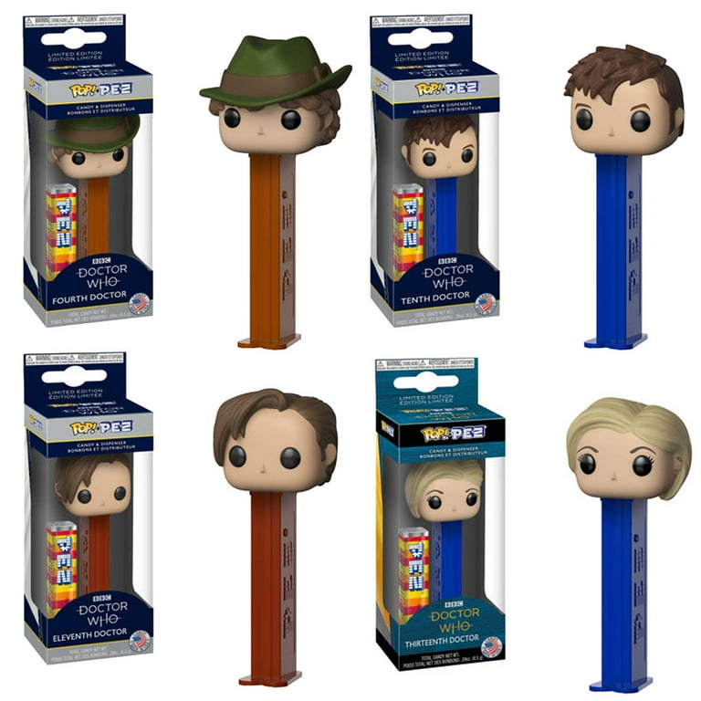 【FUNKO WACKY WOBBLER】 PEZ Doctor&Nurse Funko Wacky Wobbler Pez Doctor & Nurse Bobble Head PEZ Tower