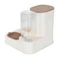 thumbnail image 3 of Automatic Water And Food Feeder, 2 In 1 Easy Operation Automatic Pet Feeder And Waterer  For Indoors, 3 of 8
