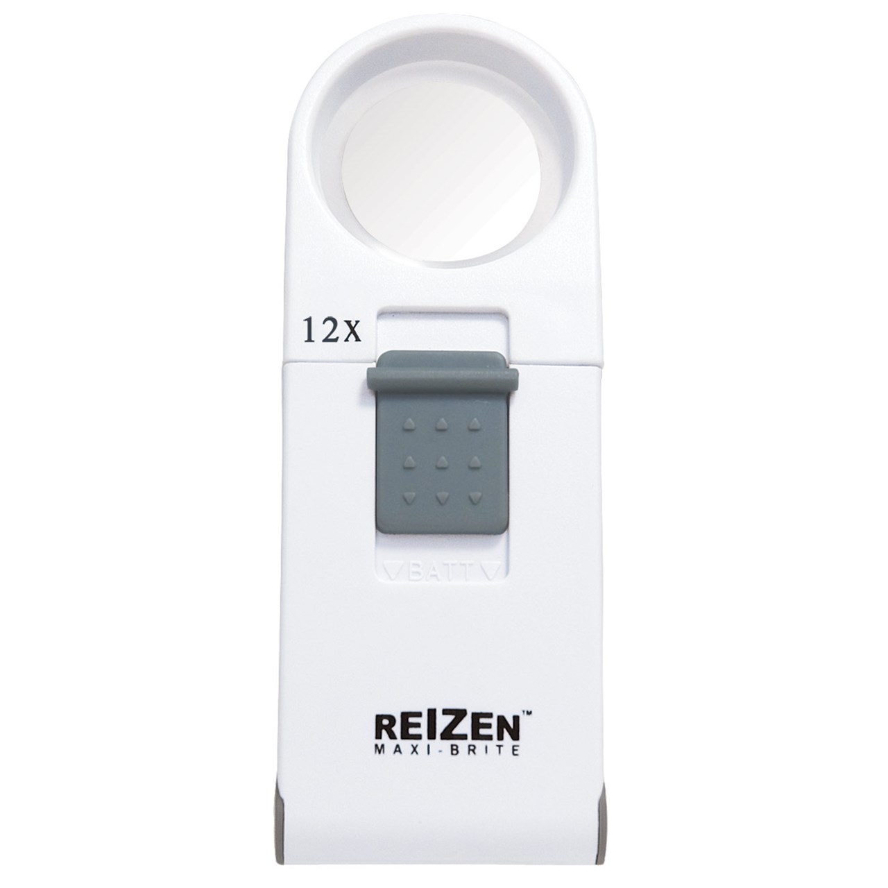Reizen Maxi-Brite LED Handheld Magnifier - 7X Magnification, 50mm Lens, Includes Case