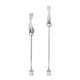 thumbnail image 1 of Naiovety 1 par de pinchos de bicicleta de montaña ZTTO, pinchos de eje de acero anodizado profesional, componentes de ciclismo al aire libre, accesorios Type3 NO3, 1 of 6