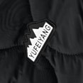 thumbnail image 4 of Spazoro Boys Quilted Bomber Jacket with Fleece Lined, Snap Closure Baseball Collar Long Sleeve Warm Winter Outerwear Coat Black Size 11-12, 4 of 7
