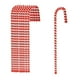 thumbnail image 1 of 10x Adornos colgantes de decoración de árbol de Navidad de bastón de de plástico para Gloria Candy Cane nuevo nuevo nuevo nuevo, 1 of 8