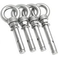thumbnail image 4 of Expansion Screw Bolts Screws for Brick, Anchor Bolt Hooks,Sleeve Anchor Concrete Expansion Eye Bolt 304 Stainless Steel Installation Artifact Hook Long Universal Ring Expansion Screws(Dimensions:M16x1, 4 of 5