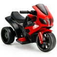 thumbnail image 2 of MotorGenic 6V Kids Electric Motorcycle, 3-Wheel Red Ride on Toy with LED Light & Music, Remote Control for Children Boys Girls, 2 of 8